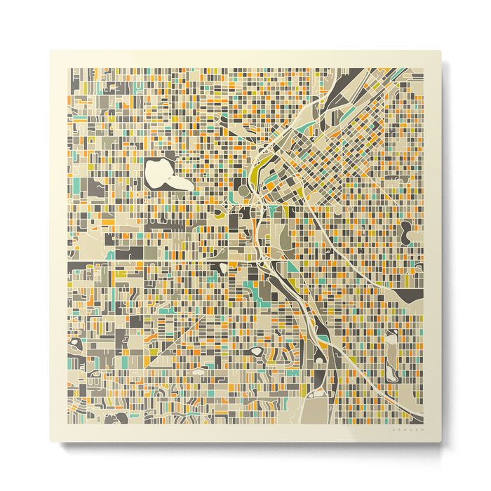 DENVER Metal Print Gallery Image 1