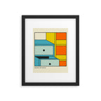 DRAWERS AND SHELVES Framed Art Print Gallery Image 5