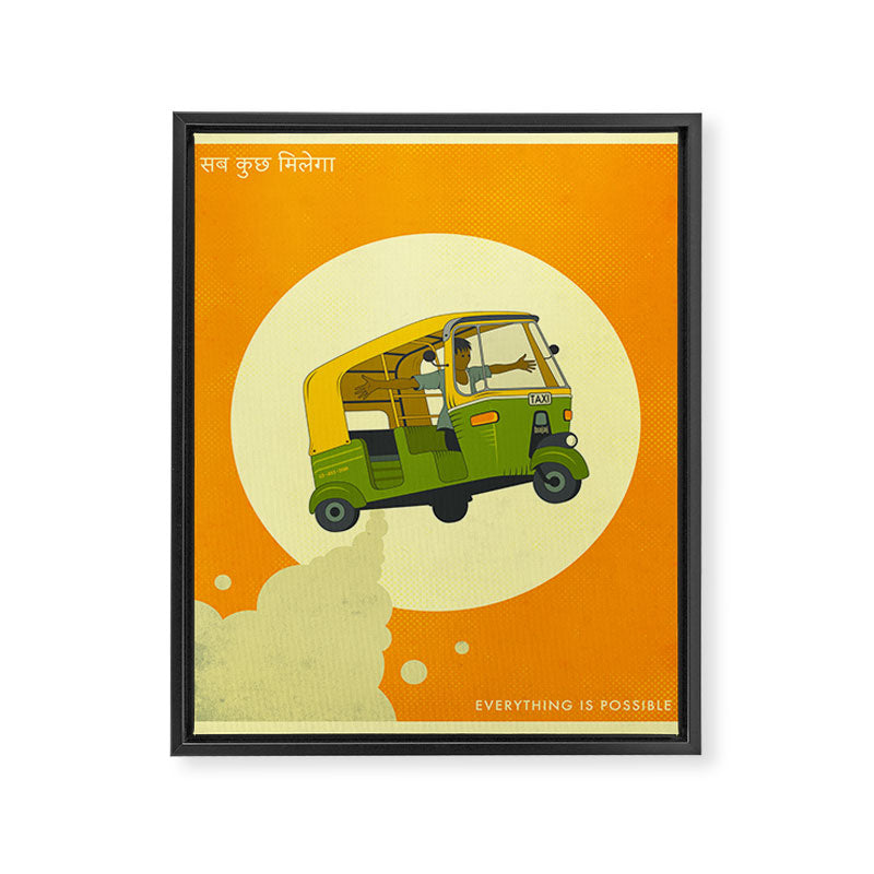 Everything Is Possible (sab kuch milega) Framed Canvas Print Gallery Image 6