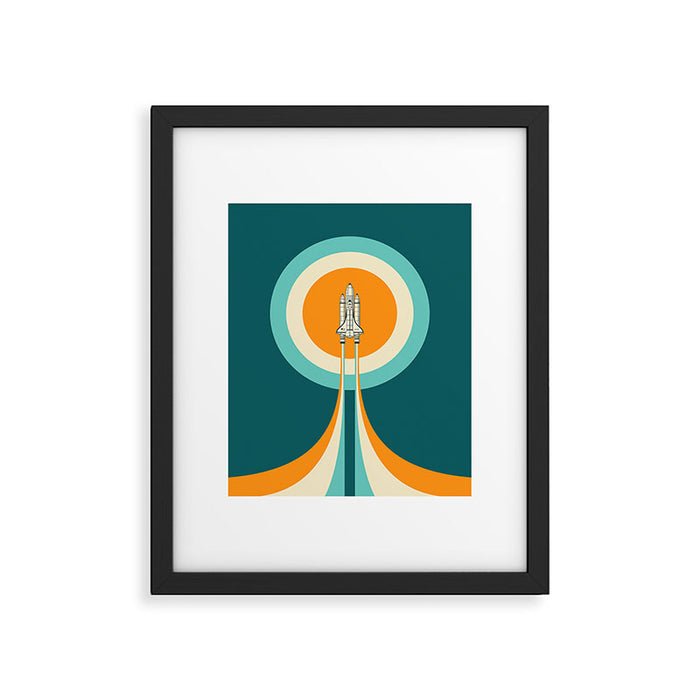 EXPLORE Framed Art Print Gallery Image 1
