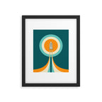 EXPLORE Framed Art Print Gallery Image 4