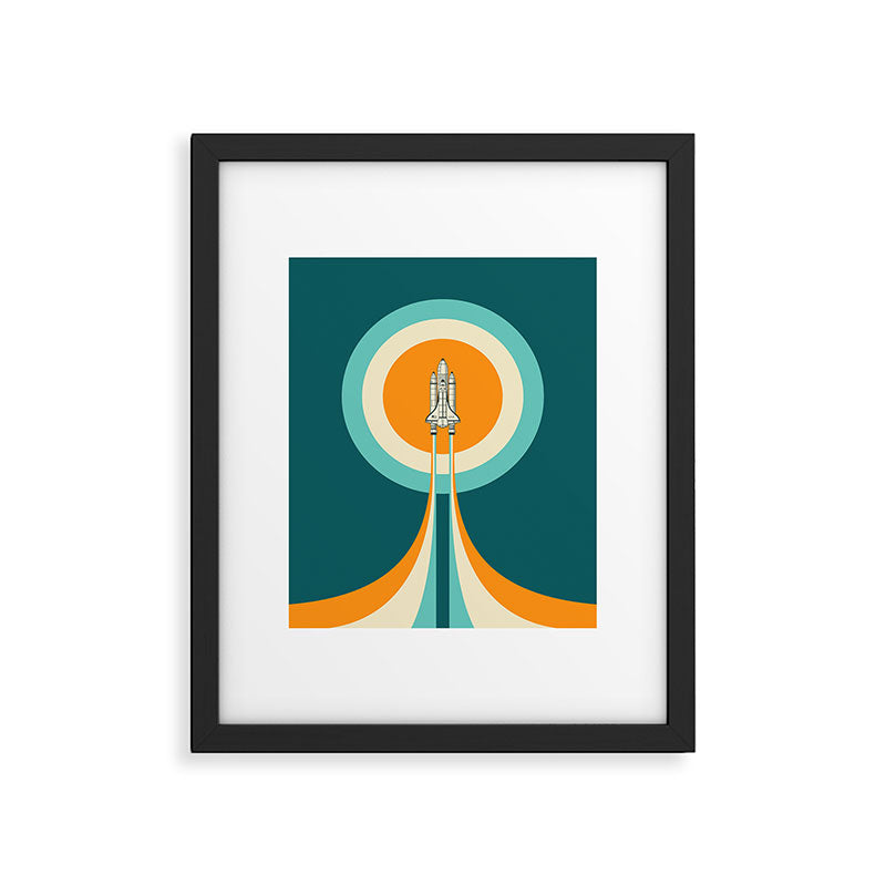 EXPLORE Framed Art Print Gallery Image 4