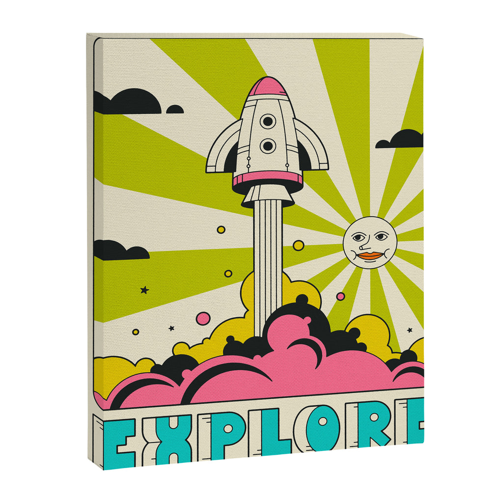EXPLORE Canvas Print Gallery Image 3
