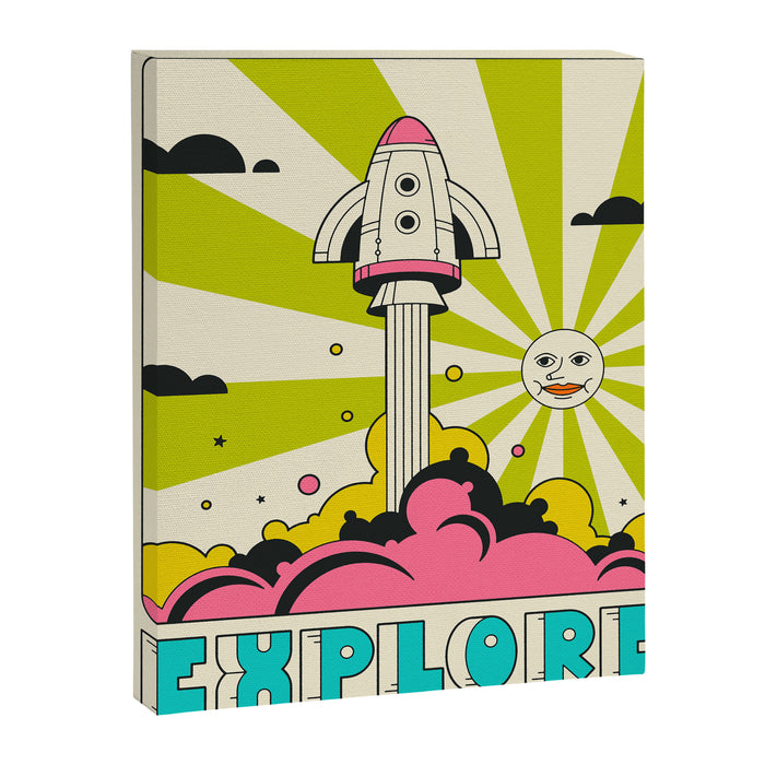 EXPLORE Canvas Print Gallery Image 1