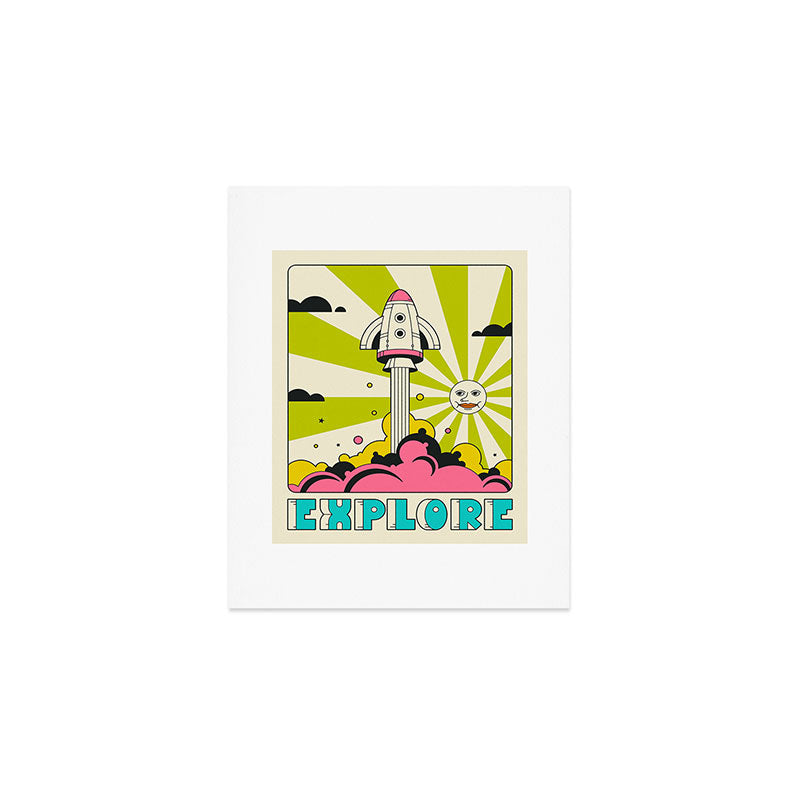 EXPLORE Art Print Gallery Image 1
