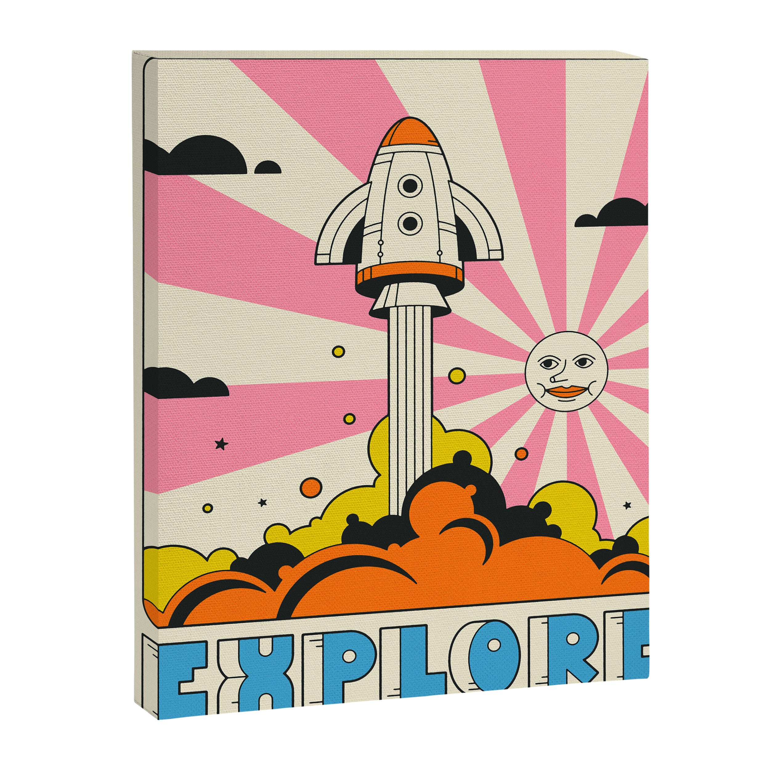EXPLORE Canvas Print Gallery Image 3