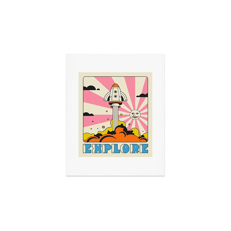 EXPLORE Art Print Gallery Image 1