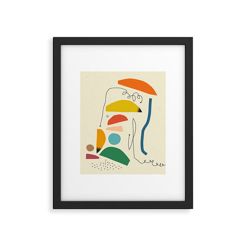 EXPRESSION (6) Framed Art Print Gallery Image 5