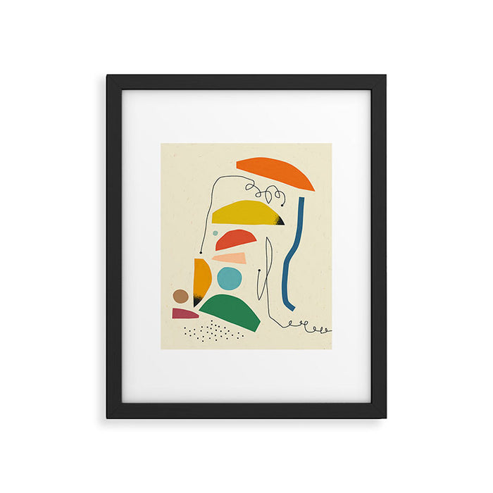 EXPRESSION (6) Framed Art Print Gallery Image 1
