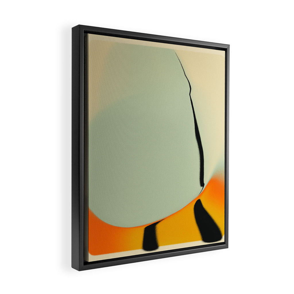 FLOW 1 Framed Canvas Print Gallery Image 2