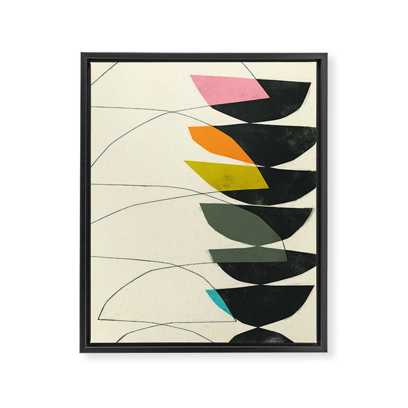 FLOW MOTION 4 (DAYDREAM) Framed Canvas Print Gallery Image 6