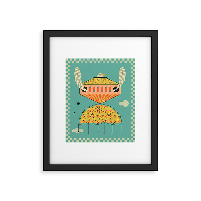 FLYING MACHINE Framed Art Print Gallery Image 5