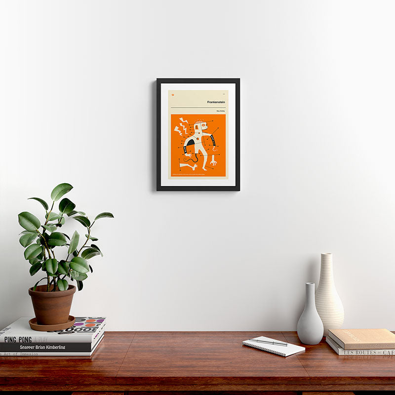 FRANKENSTEIN Framed Art Print Gallery Image 2