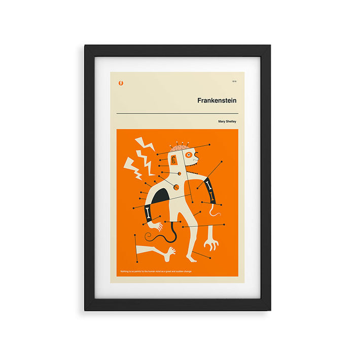 FRANKENSTEIN Framed Art Print Gallery Image 1