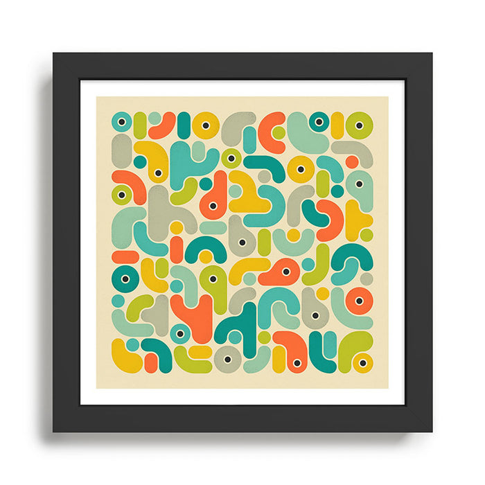 Geometrics 10 Framed Art Print Gallery Image 1