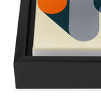 GEOMETRICS 2 Framed Canvas Print Gallery Image 3