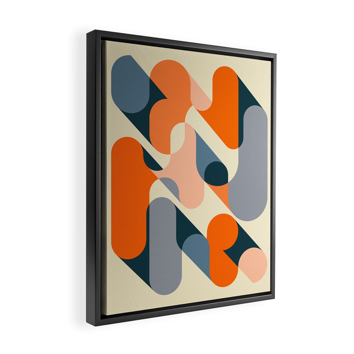 GEOMETRICS 2 Framed Canvas Print Gallery Image 2