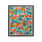 Geometrics 3 Framed Canvas Print Gallery Image 6