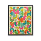 Geometrics 7 Framed Canvas Print Gallery Image 6