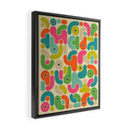 Geometrics 7 Framed Canvas Print Gallery Image 2