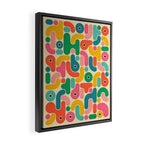 Geometrics 8 Framed Canvas Print Gallery Image 2