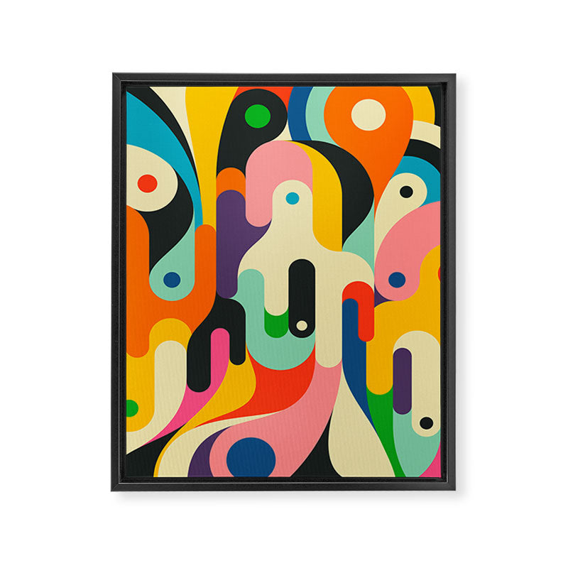 GHOSTS Framed Canvas Print Gallery Image 6
