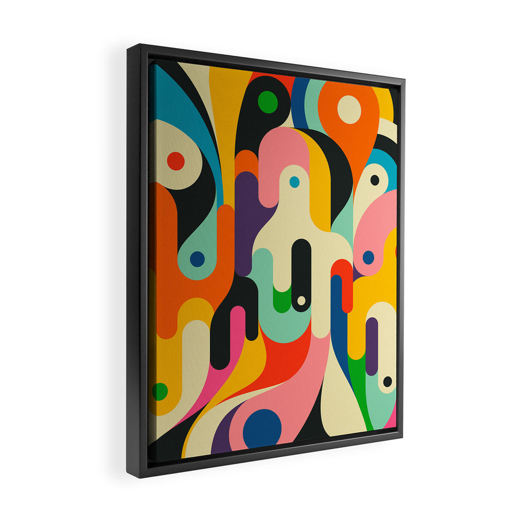 GHOSTS Framed Canvas Print Gallery Image 2