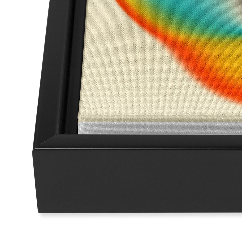 GLITCH Framed Canvas Print Gallery Image 3