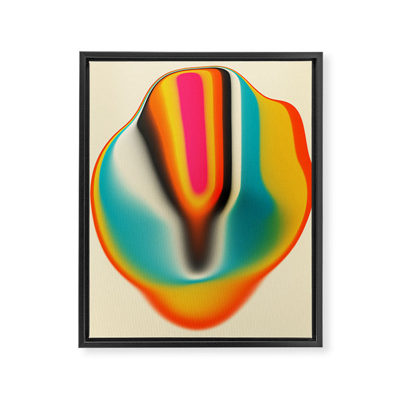 GLITCH Framed Canvas Print Gallery Image 6