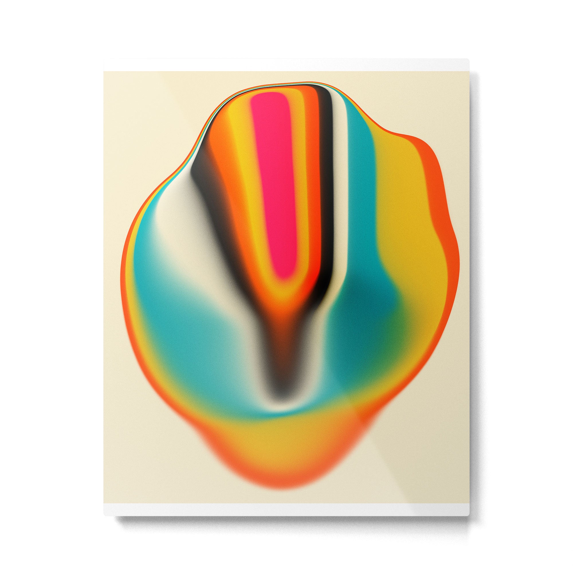 GLITCH Metal Print Gallery Image 4