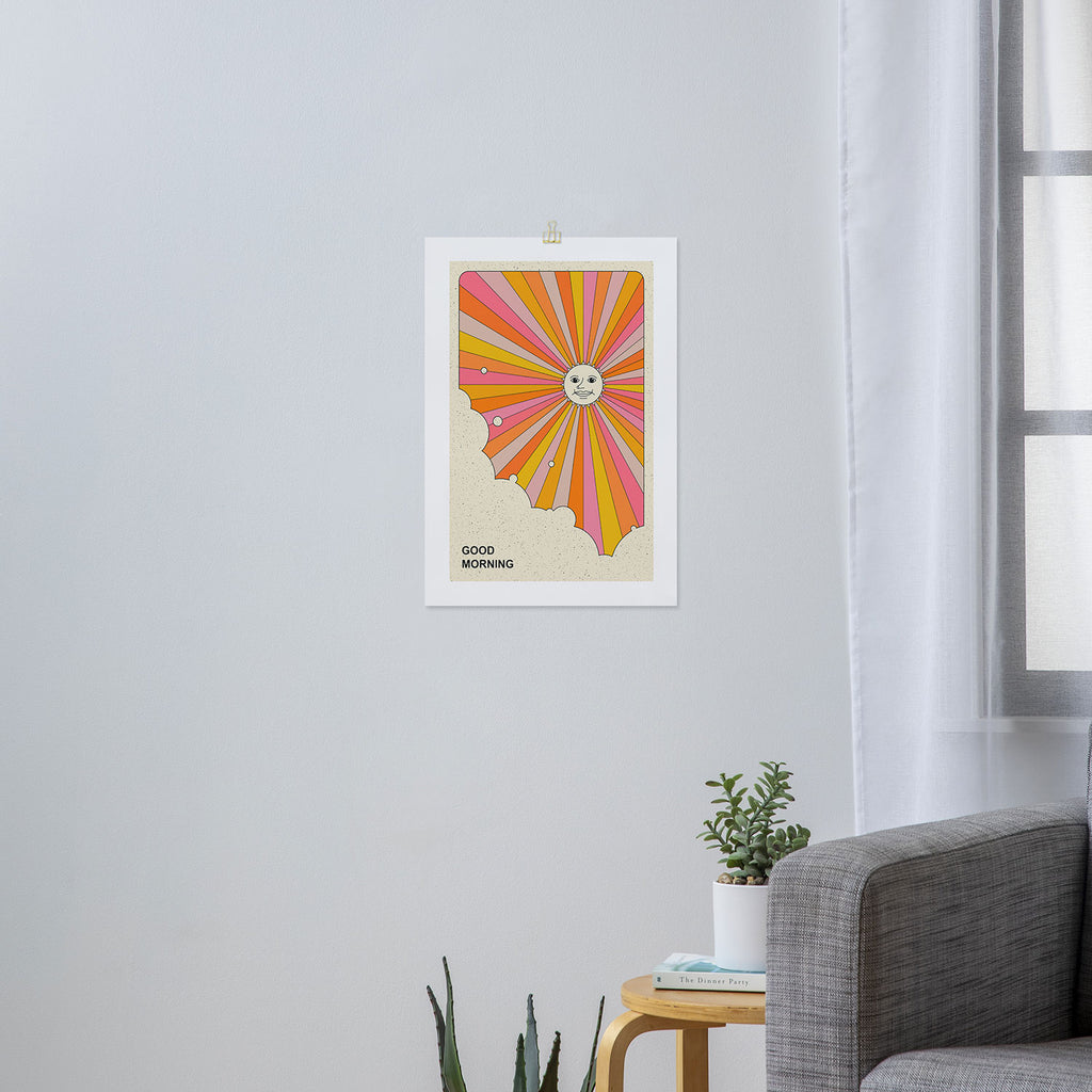 GOOD MORNING Art Print Gallery Image 3