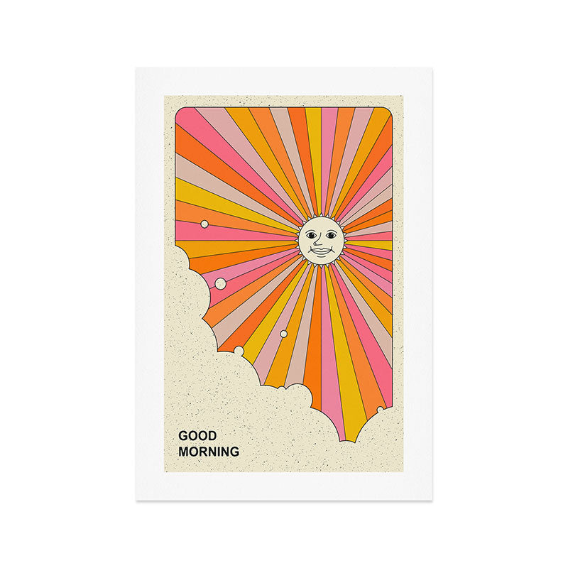 GOOD MORNING Art Print Gallery Image 1