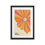 GOOD MORNING Framed Art Print Gallery Image 2