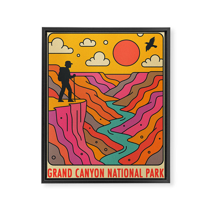 Grand Canyon National Park Framed Canvas Print Gallery Image 1
