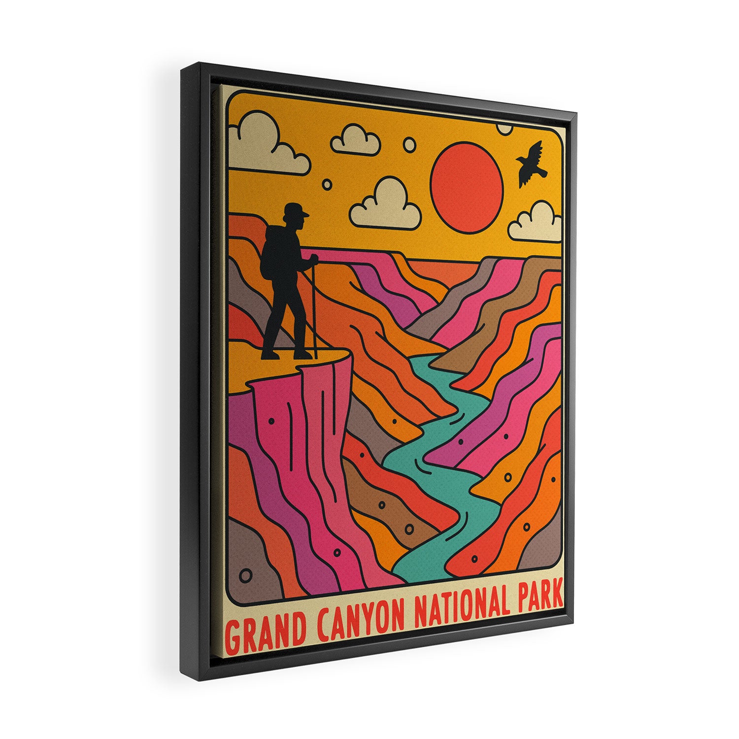 Grand Canyon National Park Framed Canvas Print Gallery Image 2