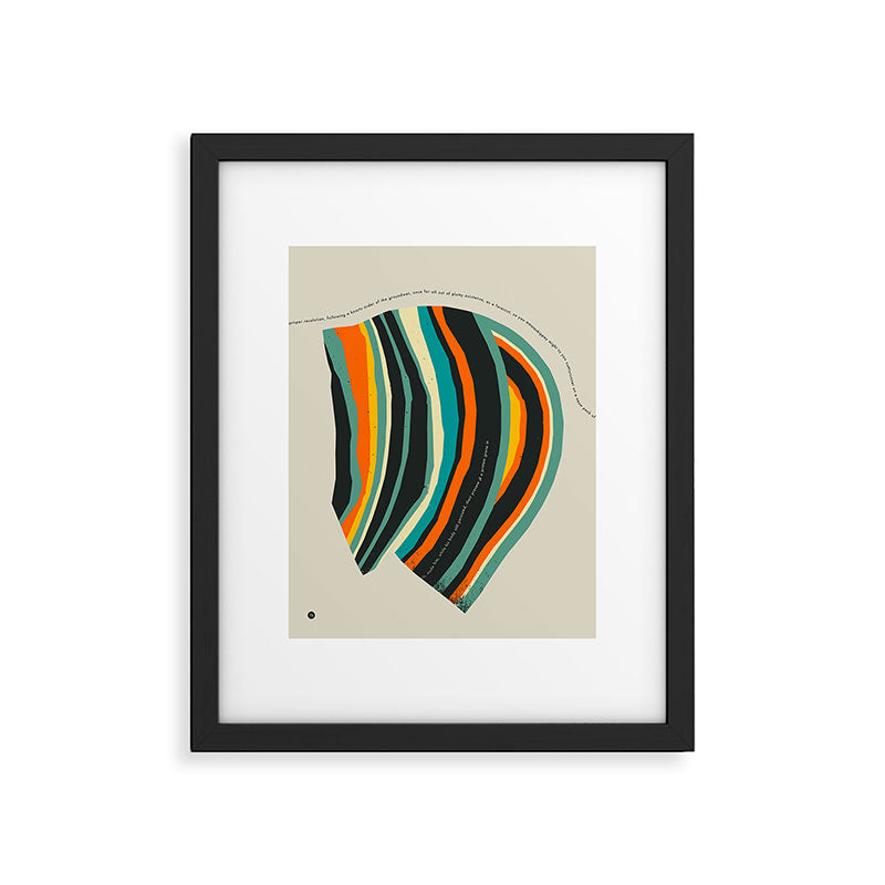 GROUNDWET (Finnegans Wake 76) Framed Art Print Gallery Image 5