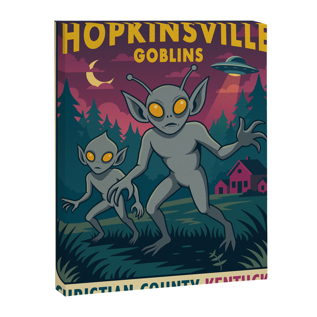Hopkinsville Goblins Canvas Print Gallery Image 6