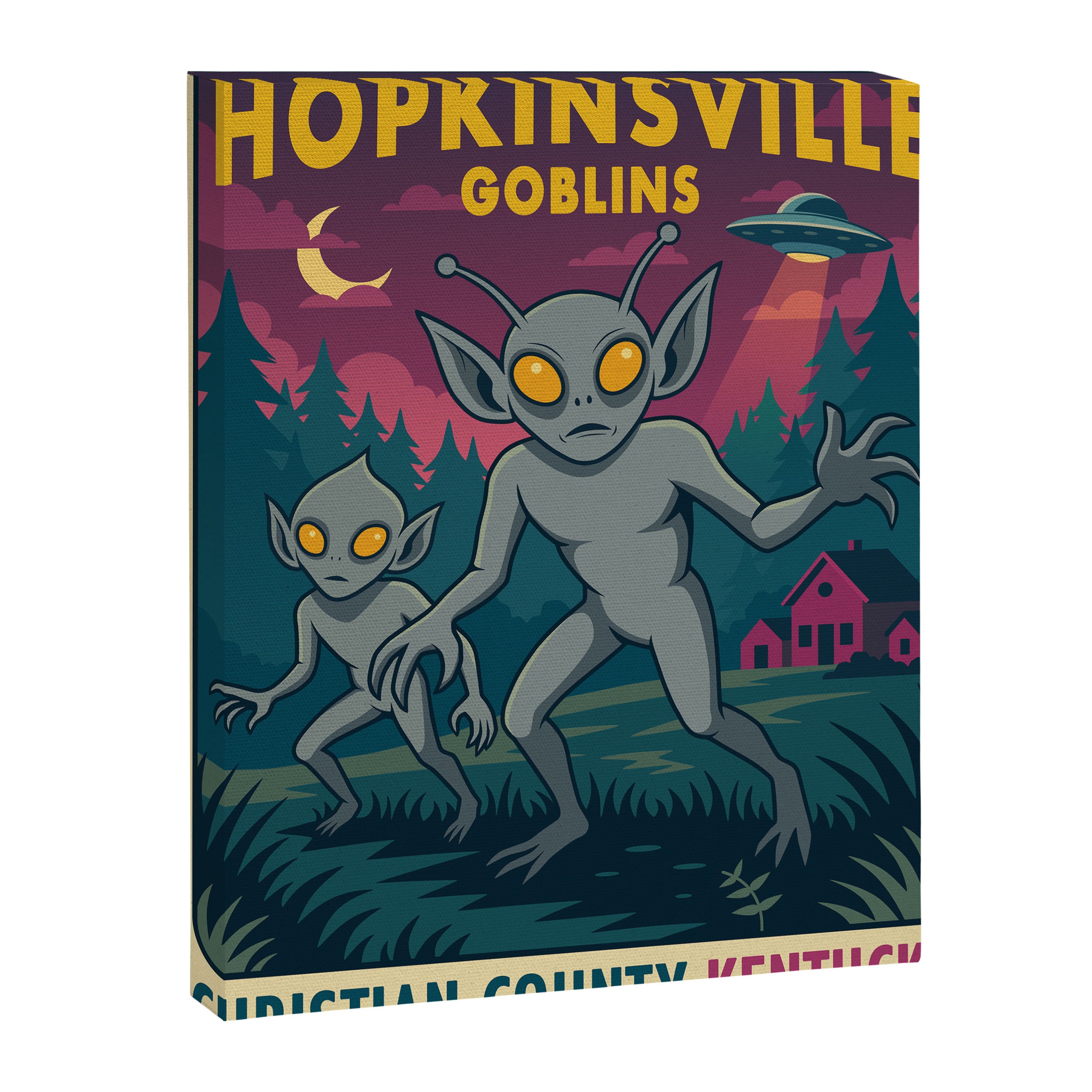 Hopkinsville Goblins Canvas Print Gallery Image 6
