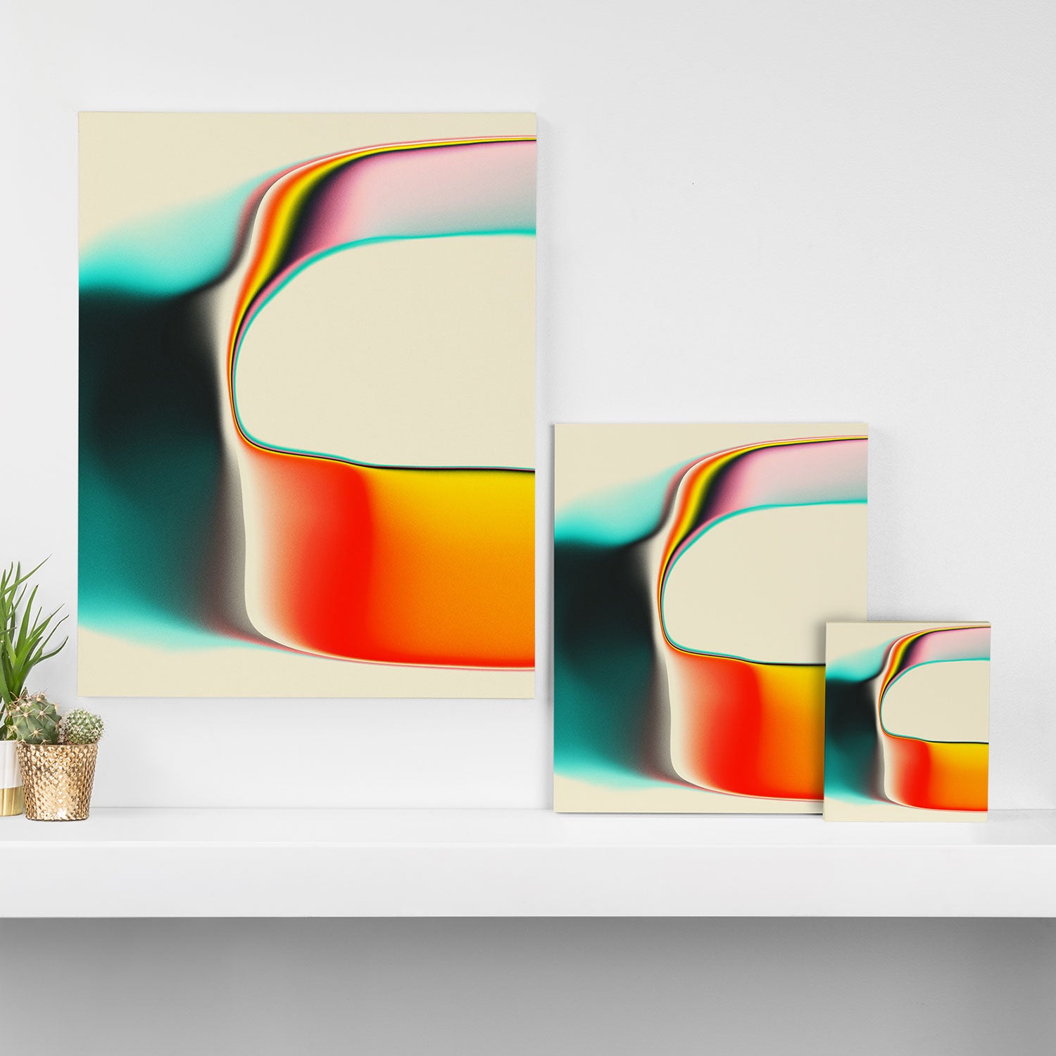 INTERFERENCE Canvas Print Gallery Image 3