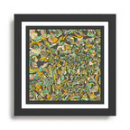 JERUSALEM MAP Framed Art Print Gallery Image 1