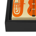 Just Jazz Framed Canvas Print Gallery Image 3