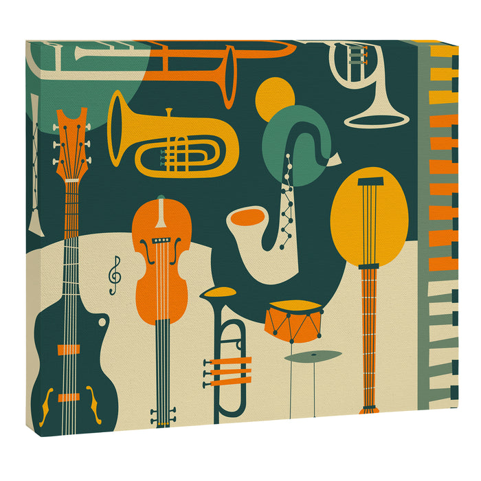 JUST JAZZ Canvas Print Gallery Image 1