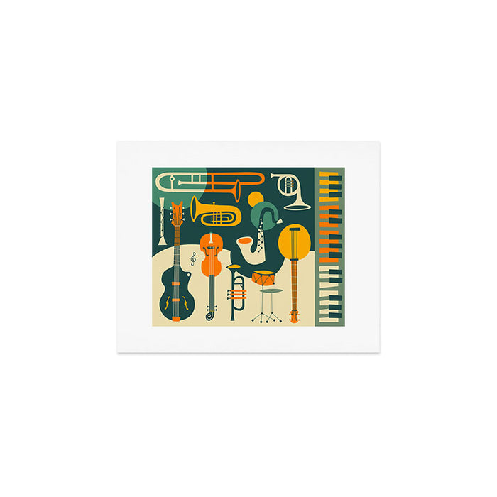 JUST JAZZ Art Print Gallery Image 1