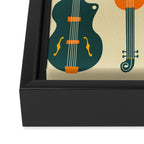 JUST JAZZ Framed Canvas Print Gallery Image 3