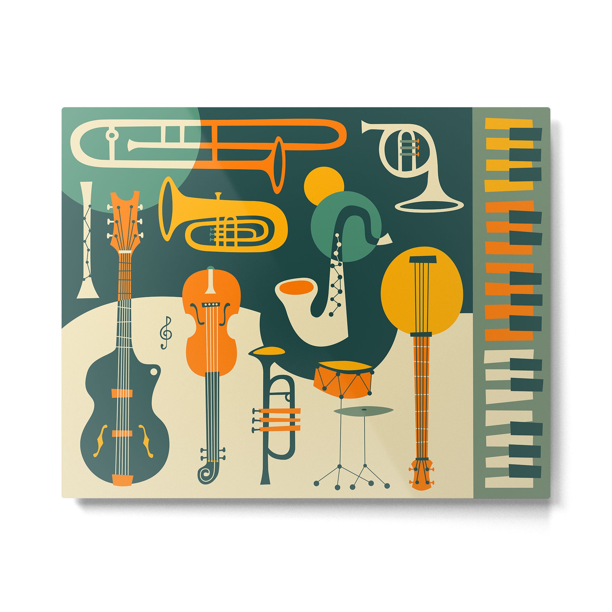 JUST JAZZ Metal Print Gallery Image 4