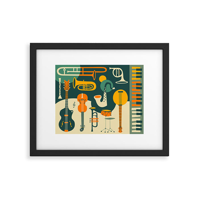 JUST JAZZ Framed Art Print Gallery Image 1