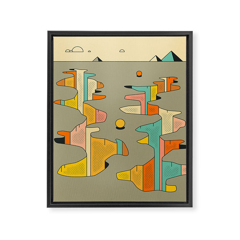 LANDSCAPE Framed Canvas Print Gallery Image 6