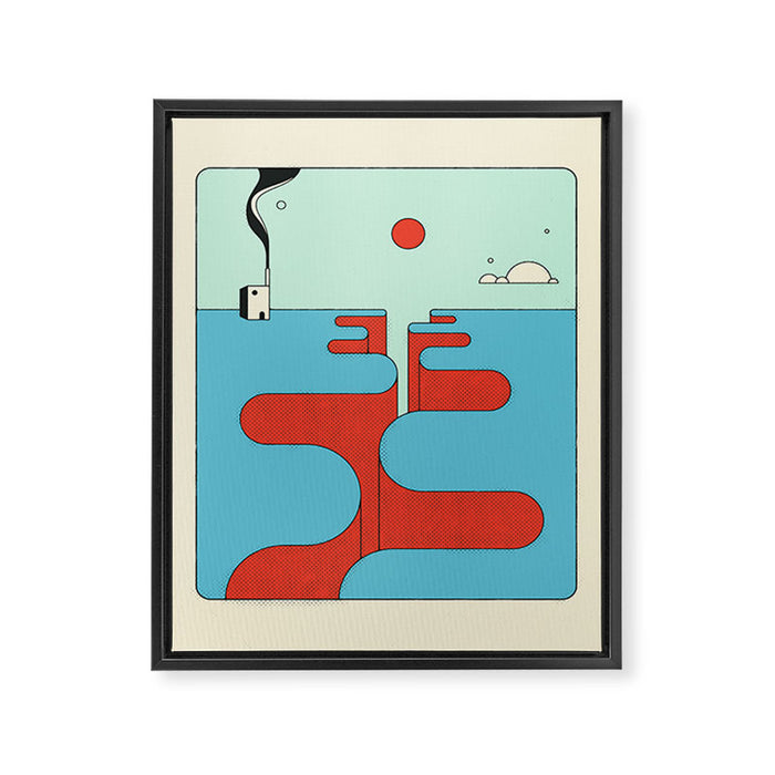 LIMBO 6 Framed Canvas Print Gallery Image 1
