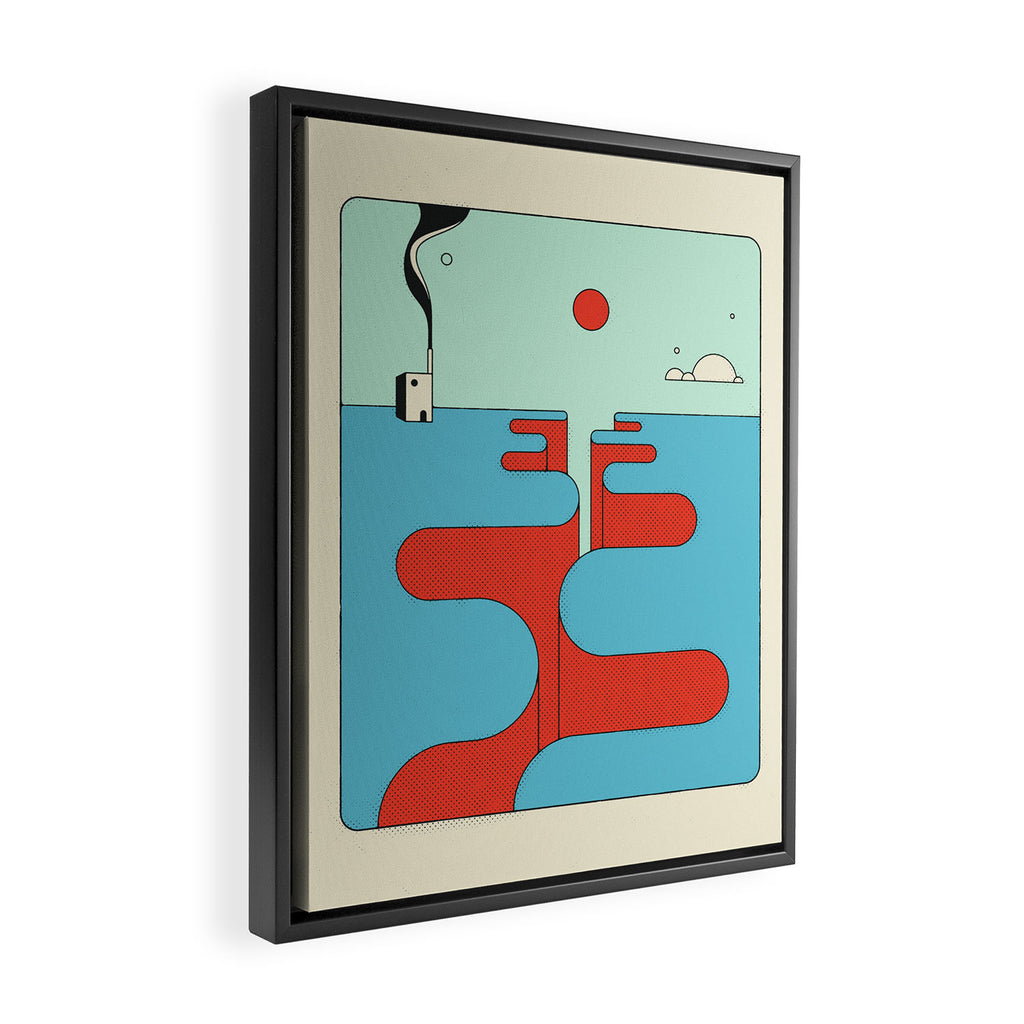 LIMBO 6 Framed Canvas Print Gallery Image 2