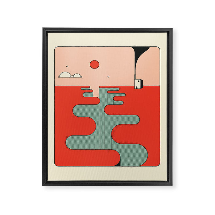 LIMBO 7 Framed Canvas Print Gallery Image 1